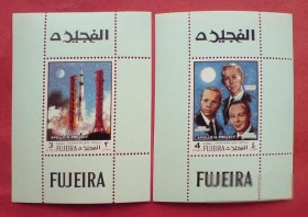 Освоєння космосу Освоение космоса ^/--/^ Фуджейра Fujeira Space 1970 MNH ^_^^^ Fujeira Space 1970 MNH - фото фото фото