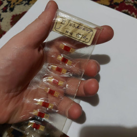 Світлодіоди Светодиоды ^/--/^ Цифровые индикаторы АЛ /--/ 304 /--/ Г, 76 год! Лот 1 шт!, Новые, одна партия! Позолота. Запечатано! Мегаредкость! ^_^^^ Цифрові індикатори АЛ /--/ 304 /--/ Г, 76 рік! Лот 1 шт. Нові, одна партія! Позолота. Запечатано! Мегаредкость! - фото фото фото