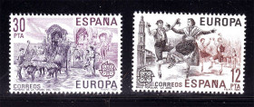 Іспанія Испания ^/--/^ EU  Испания 1981 г  MNH  - EUROPA CEPT ^_^^^ EU Іспанія 1981 MNH - EUROPA CEPT - фото фото фото