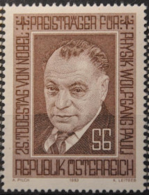 Інше Другое ^/--/^ Австрия Физик Вольфганг Паули 1983 ^_^^^ Австрія Фізик Вольфганг Паулі 1983 - фото фото фото