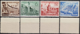 Третій Рейх (-) Третий Рейх (-) ^/--/^ 1940 - Рейх - Ярмарок в Лейпцигу Mi.739-42 ** ^_^^^ 1940 - Рейх - Ярмарка в Лейпциге Mi.739-42 ** - фото фото фото