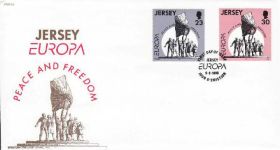 Європа Европа ^/--/^ Джерси 1995 ЕВРОПА-СЕПТ МИР СВОБОДА ЕВРОПЕЙСКИЙ СОЮЗ ЕВРОПЕЙСКАЯ ИНТЕГРАЦИЯ КПД Mi.693-694 ^_^^^ Джерсі 1995 ЄВРОПА-СЕПТ СВОБОДА ЄВРОПЕЙСЬКИЙ СОЮЗ ЄВРОПЕЙСЬКА ІНТЕГРАЦІЯ КПД Mi.693-694 - фото фото фото