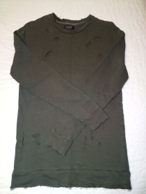 Кофти Кофты ^/--/^ Рваный cвитшот Zara Man ^_^^^ Zara Man - фото фото фото