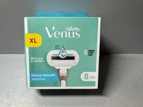 Інше Другое ^/--/^ Gillette Venus V Edition DeLuxe Smooth Sensitive Сменные картриджи 5 лезвий 8 шт Новые! ^_^^^ Gillette Venus V Edition DeLuxe Smooth Sensitive Змінні картриджі 5 лез 8 шт Нові! - фото фото фото