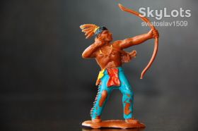 Фігурки, солдатики Фигурки, солдатики ^/--/^ индеец лучник Crescent 60-65 /--/ мм Англия ОРИГИНАЛ ^_^^^ Індіанець лучник Crescent 60-65 /--/ мм Англія Орігінал - фото фото фото