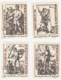 Франція Франция ^/--/^ Французская Мавритания 1979 г № 630‑633 гашеная серия ^_^^^ Французька Мавританія 1979 р. No 630-633 гашена серія - фото фото фото