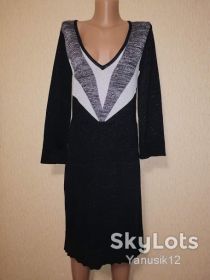Сукні Платья ^/--/^ Красивое женское трикотажное платье миди sky designs ^_^^^ Красива жіноча трикотажна сукня міді sky designs - фото фото фото