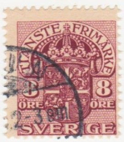 Скандинавія Скандинавия ^/--/^ Швеция 1910 г. № 31 гашеная ^_^^^ Швеція 1910 р. No 31 гашена - фото фото фото