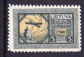 Транспорт Транспорт ^/--/^ Транспорт. Авиация.  Литва 1921  г * ^_^^^ Транспорт. Авіація. Литва 1921 * - фото фото фото