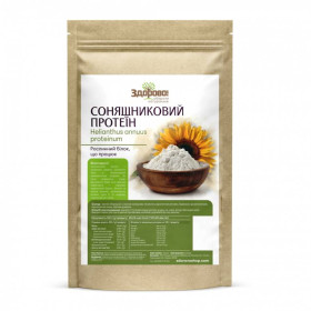 Крупи Крупы ^/--/^ Подсолнечный протеин Здорово 40,6 растительного белка 250 г ^_^^^ Соняшниковий протеїн Здорово 40,6 рослинного білка 250 г - фото фото фото