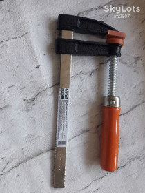 Струбцини Струбцины ^/--/^ Струбцина столярна тип F 150×50 /--/ мм GRAD ^_^^^ Струбцина столярная тип F 150×50 /--/ мм GRAD - фото фото фото