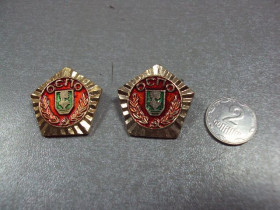 Геральдика Геральдика ^/--/^ знак оспо одесса одесский завод радиально-сверлильных станков лот 3 шт №2164 ^_^^^ Одеський завод радіально-свердлильних верстатів лот 3 шт No 2164 - фото фото фото