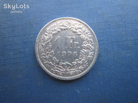 Швейцарія Швейцария ^/--/^ Монета 1 франк Швейцарія 1976 ^_^^^ Монета 1 франк Швейцария 1976 - фото фото фото