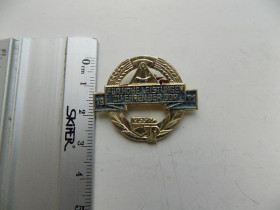 Інше Другое ^/--/^ Значок Комсомол FDJ Fur hohe leistungen zu ehren der DDR 1971 За высокие достижения во славу ГДР ^_^^^ Комсомол FDJ Fur hohe leistungen zu ehren der DDR 1971 За високі досягнення на славу НДР - фото фото фото