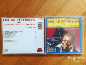 Музичні диски Музыкальные диски ^/--/^ Oscar Peterson-Trio with Ray Brown and Ed Thigpen-состояние: 4+ ^_^^^ Oscar Peterson-Trio with Ray Brown and Ed Thigpen-стан: 4+ - фото фото фото