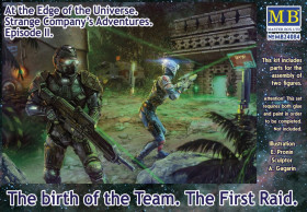 Фігурки, солдатики Фигурки, солдатики ^/--/^ Master Box 24084 At the Edge of the Universe. Strange Company’s adventures. Episode II. The birth of the Team. The First Raid 1/24 ^_^^^ Master Box 24084 At the Edge of the Universe. Strange Company's adventures. Episode II. The birth of the Team. The First Raid 1/24 - фото фото фото