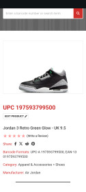 Кросівки Кроссовки ^/--/^ Кросівки Jordan 3 Retro ^_^^^ Кроссовки Jordan 3 Retro - фото фото фото