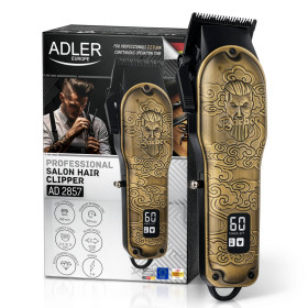 Машинки для стрижки Машинки для стрижки ^/--/^ Машинка для стрижки Adler AD 2857 — DLC Black Diamond, керамічне лезо, USB, 210 хв ^_^^^ Машинка для стрижки Adler AD 2857 — DLC Black Diamond, керамическое лезвие, USB, 210 мин - фото фото фото