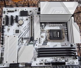 Материнські плати Материнские платы ^/--/^ Материнська плата 1851 сокет ASRock Z /--/ 890 PRO RS WIFI   White     ( Z /--/ 890)  DDR /--/ 5 ^_^^^ Материнская плата 1851 сокет ASRock Z /--/ 890 PRO RS WIFI White ( Z /--/ 890) DDR /--/ 5 - фото фото фото
