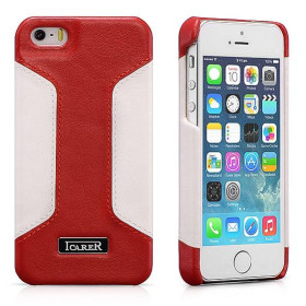Чохли, сумки Чехлы, сумки ^/--/^ Чехол iCarer для iPhone 5/5 /--/ S/5 /--/ SE  Colorblock Red/White (RIP /--/ 518 /--/ W) ^_^^^ Чехол iCarer для iPhone 5/5 /--/ S/5 /--/ SE Colorblock Red/White (RIP /--/ 518 /--/ W) - фото фото фото
