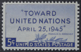 Інше Другое ^/--/^ США Рузвельт Навстречу ООН 1945 ^_^^^ США Рузвельт Назустріч ООН 1945 - фото фото фото