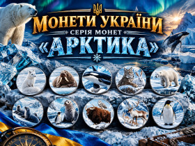 Інше Другое ^/--/^ КОЛЕКЦІЙНИЙ НАБІР КОЛЬОРОВИХ МОНЕТ УКРАЇНИ «АРКТИКА» — 10 монет в капсулах ^_^^^ Коллекционный набор цветных монет Украины «АРКТИКА» — 10 монет в капсулах - фото фото фото