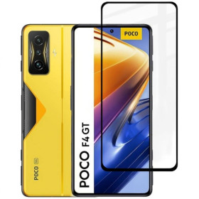 Чохли, бампера Чехлы, бампера ^/--/^ Захисне скло Fiji Premium для Xiaomi Poco F /--/ 4 GT повне проклеювання Anti-Static чорний ^_^^^ Защитное стекло Fiji Premium для Xiaomi Poco F /--/ 4 GT полное проклеивание Anti-Static черный - фото фото фото
