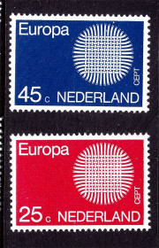 Інші країни Другие страны ^/--/^ Нидерланды  1970 г MNH -  EUROPA CEPT - ^_^^^ Нідерланди 1970 MNH - EUROPA CEPT - фото фото фото
