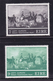 Швейцарія Швейцария ^/--/^ Ирландия  1975 г  MNH -  ЕВПРПА СЕПТ / EUROPA  CEPT - искусство ^_^^^ Ірландія 1975 р MNH - ЄВПРПА СЕПТ / EUROPA CEPT - мистецтво - фото фото фото