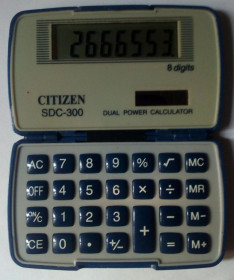 Інше Другое ^/--/^ Калькулятор карманный Citizen SDC-300  (б/у) ^_^^^ Калькулятор кишеньковий Citizen SDC-300 (б/у) - фото фото фото