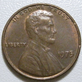 Обігові Обиходные ^/--/^ США 1 цент 1975 року #40023 ^_^^^ США 1 цент 1975 года #40023 - фото фото фото