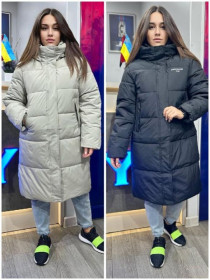 Пуховики Пуховики ^/--/^ Жіноча куртка зимова 48, 50, 52 -      (1419) ^_^^^ Женская куртка зимняя 48, 50, 52 - (1419) - фото фото фото