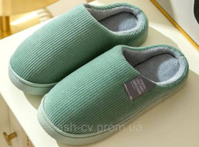 Інше Другое ^/--/^ Тапочки, тапки, кімнатні, зелені, 220 /--/ мм ^_^^^ Тапочки, тапки, комнатные, зеленые, 220 /--/ мм - фото фото фото