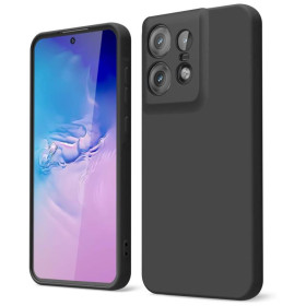 Чохли, бампера Чехлы, бампера ^/--/^ Чохол Fiji Full Soft Premium для Motorola Edge 50 Pro протиударний бампер з мікрофіброю Black ^_^^^ Чехол Fiji Full Soft Premium для Motorola Edge 50 Pro противоударный бампер с микрофиброй Black - фото фото фото