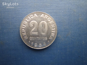 Аргентина Аргентина ^/--/^ Монета 20 сентаво Аргентина 1954 ^_^^^ Монета 20 Сентаво Аргентина 1954 - фото фото фото