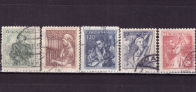 Чехословаччина Чехословакия ^/--/^ Чехословакия. Профессии  (серия) 1954 г. ^_^^^ Чехословаччина. Процесії (серія) 1954 - фото фото фото