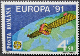 Інше Другое ^/--/^ Румыния Космос Европа СЕПТ 1991 ^_^^^ Румунія Космос Європа СЕПТ 1991 - фото фото фото