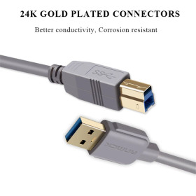 Кабелі Кабели ^/--/^ Дата-кабель USB 3.0 Type B      (штекер)/USB Type A      (штекер) Anmck ^_^^^ Дата-кабель USB 3.0 Type B (штекер)/USB Type A (штекер) Anmck - фото фото фото