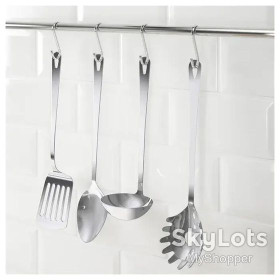 Кухонні набори Кухонные наборы ^/--/^ Кухонні прилади GRUNKA IKEA 300.833.34 набір 4 шт. сталь  (Н /--/ 029) ^_^^^ Кухонные приборы GRUNKA IKEA 300.833.34 набор 4 шт. сталь (Н /--/ 029) - фото фото фото