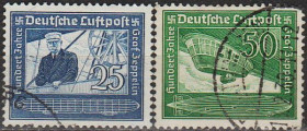 Третій Рейх (-) Третий Рейх (-) ^/--/^ 1938 - Рейх - 100 років Цеппеліна Mi.669-70  _4,0 € ^_^^^ 1938 - Рейх - 100 лет Цеппелина Mi.669-70 _4,0 € - фото фото фото