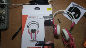 Навушники Наушники ^/--/^ Наушники Crown CMH-943 Pink № 21020640 ^_^^^ Навушники Crown CMH-943 Pink No 21020640 - фото фото фото
