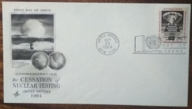 Америка Америка ^/--/^ ООН КПД Прекращение ядерных испытаний 1964 ^_^^^ ООН ККД Припинення ядерних випробувань 1964 - фото фото фото
