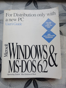 Книги на іноземних мовах Книги на иностранных языках ^/--/^ Microsoft Windows MS-DOS 6.2       (оригінал) ^_^^^ Microsoft Windows MS-DOS 6.2 (подлинник) - фото фото фото