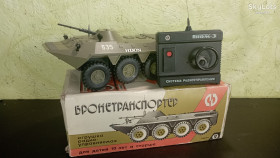 Інші Другие ^/--/^ Радіокерований бронетранспортер, іграшка бронетранспортера СРСР ^_^^^ Радиоуправляемый бронетранспортер, игрушка бронетранспортера СССР - фото фото фото