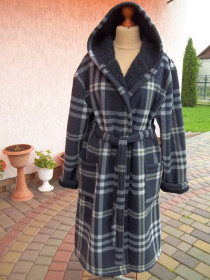 Нижня білизна, плавки Нижнее белье, плавки ^/--/^ Prom            ( XL - 52 / 54 р )  TU   Мужской  халат флисовый  на меху с капюшоном   Б/У ^_^^^ Prom ( XL - 52 / 54 р ) TU Чоловічий халат флісовий на хутра з капюшоном Б/У - фото фото фото