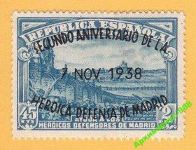 Іспанія Испания ^/--/^ 1938 ИСПАНИЯ Республика История Армия НАДПЕЧАТКА* ^_^^^ 1938 Іспанія Історія Армія НАДПІЧАТКА - фото фото фото