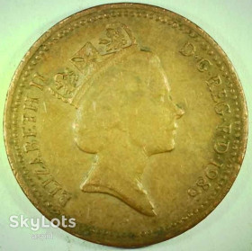 Єлизавета II (після ) Елизавета II (после ) ^/--/^ Великобритания 1 пенни, 1986 №218 ^_^^^ Велика Британія 1 пенні, 1986 No 218 - фото фото фото