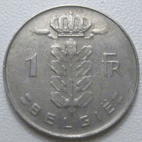 Бельгія Бельгия ^/--/^ Бельгія 1 франк 1972 року Belgie 42625 ^_^^^ Бельгия 1 франк 1972 года Belgie 42625 - фото фото фото