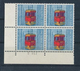 Інше Другое ^/--/^ Швейцария Городской ЖД Транспорт Трамвай 1966 Образец Proof Test ^_^^^ Швейцарія Міський Транспорт Трамвай 1966 Зразок Proof Test - фото фото фото