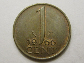 Нідерланди Нидерланды ^/--/^ Нидерланды 1 цент 1966 года 38571 ^_^^^ Нідерланди 1 цент 1966 року 38571 - фото фото фото